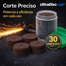 UltraDisc 420™ Kit 30 Discos Corte 23mm para metal e resina de Alta Resistência Profissional Para DENTISTA