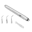 Aparelho de limpeza dental ultrassônico com 3 pontas, peça de mão com 2/4 furos para clareamento dental.