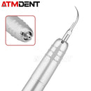 Aparelho de limpeza dental ultrassônico com 3 pontas, peça de mão com 2/4 furos para clareamento dental.