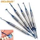Kit 6 Espátulas para Restauração Resina Composta para cirurgião dentista
