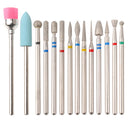 Kit 14 Brocas Diamantadas Odontológicas ProDent Sculpt Para Resina Acrílica Alta Precisão