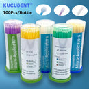 Aplicador Descartável 100 Unid. Microbrush  para Cirurgiao Dentista