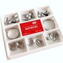 Kit Matriz Dental Restauração Odontológica 100 Peças/