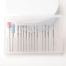 Kit 14 Brocas Diamantadas Odontológicas ProDent Sculpt Para Resina Acrílica Alta Precisão