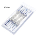 Kit 6 Espátulas para Restauração Resina Composta para cirurgião dentista