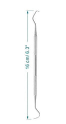 CliniSmile Pro Kit para exame clínico Dental Profissional de Inox. espelho, sonda e pinça.