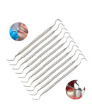 Kit 3 /5/ 10 sonda exploradora odontológica para exame clínico- Cirurgião Dentista