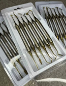 Kit 6 Espátulas para Restauração Resina Composta para cirurgião dentista