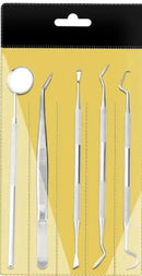 CliniSmile Pro Kit para exame clínico Dental Profissional de Inox. espelho, sonda e pinça.