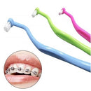 03 Escovas Dental para Implante Protocolo - Cerdas Extramacias e Cabeça Pequena