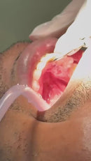 Aparelho de limpeza dental ultrassônico com 3 pontas, peça de mão com 2/4 furos para clareamento dental.